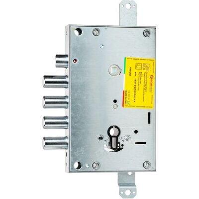 Cerradura de cilindro Securemme 28x64mm Mecanismo de engranajes Cerradura de cilindro Securemme 28x64mm Mecanismo de engranajes