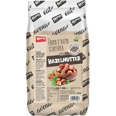 BPR NUTRITION Farina d'Avena Aromatizzata Nocciola - 1000 G BPR NUTRITION Farina d'Avena Aromatizzata Nocciola - 1000 G
