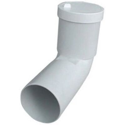 VALSIR - Curva in PP per scarico WC prolungata 90 mm VALSIR - Curva in PP per scarico WC prolungata 90 mm