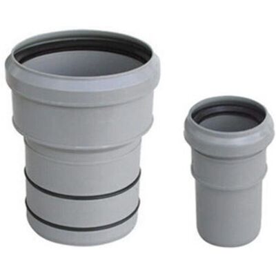 VALSIR TRONCHETTO PP RIDUZIONE - 90mm Femmina a 100mm Maschio - 80cm Giunto VALSIR TRONCHETTO PP RIDUZIONE - 90mm Femmina a 100mm Maschio - 80cm Giunto