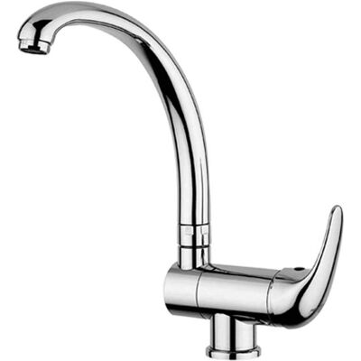 Grifo de Cocina Paffoni Nettuno Due Monomando - Caño Plegable - Cromo Grifo de Cocina Paffoni Nettuno Due Monomando - Caño Plegable - Cromo