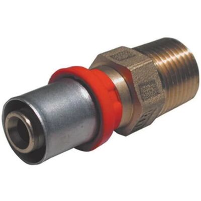 Raccordo Tiemme 1'' x 26'' - Maschio, Multistrato Raccordo Tiemme 1'' x 26'' - Maschio, Multistrato
