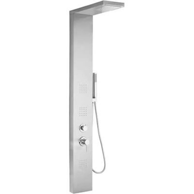 Columna de ducha Metaform Manhattan en acero inoxidable - Multifunción, 3 opciones Columna de ducha Metaform Manhattan en acero inoxidable - Multifunción, 3 opciones