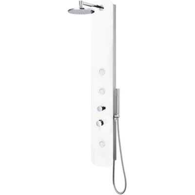 DIANHYDRO Bali Duschsäule - Gehärtetes Glas, 3 Funktionen DIANHYDRO Bali Duschsäule - Gehärtetes Glas, 3 Funktionen