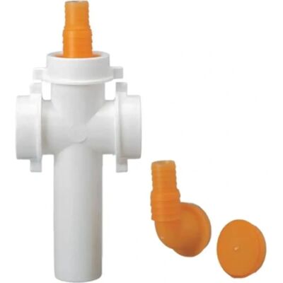 Lira Modello 120MM Raccordo - 3 Vie - Compatibile con lavatrici e lavastoviglie Lira Modello 120MM Raccordo - 3 Vie - Compatibile con lavatrici e lavastoviglie