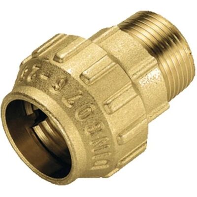 TIEMME Conector macho de latón 2'' x 63 - Accesorio de tubería TIEMME Conector macho de latón 2'' x 63 - Accesorio de tubería
