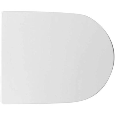 Tapiz de inodoro RAK Cerámica - Bisagras ajustables - Blanco - Asiento de inodoro Tapiz de inodoro RAK Cerámica - Bisagras ajustables - Blanco - Asiento de inodoro
