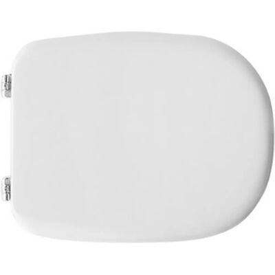 Sedile WC Tesi di Ideal Standard - Cerniere regolabili - Bianco Sedile WC Tesi di Ideal Standard - Cerniere regolabili - Bianco