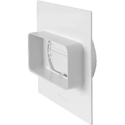 First Wanddurchlassplatte für runden zu rechteckigem Rohr - 120x60 - Wanddurchführung First Wanddurchlassplatte für runden zu rechteckigem Rohr - 120x60 - Wanddurchführung