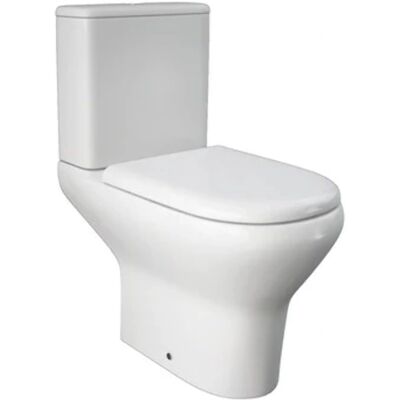 Rak Ceramics - Inodoro monocuerpo compacto, pared de descarga - Blanco Alpino Rak Ceramics - Inodoro monocuerpo compacto, pared de descarga - Blanco Alpino