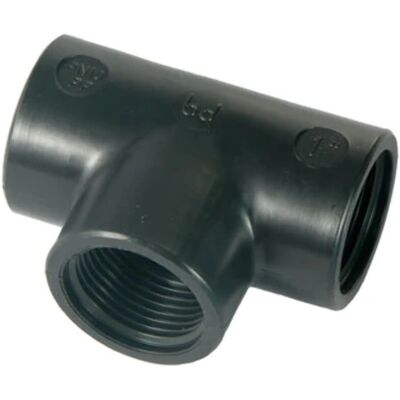 BUCCHI Raccordo Filettato PP Nero 90° 1'' - Accessorio per Tubi BUCCHI Raccordo Filettato PP Nero 90° 1'' - Accessorio per Tubi