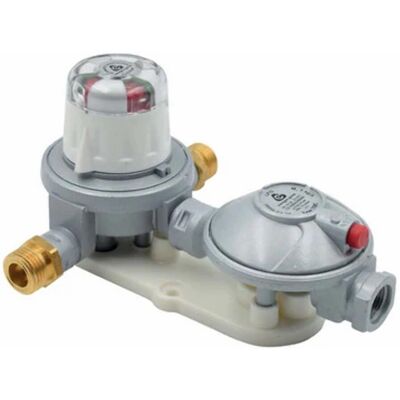 FERRA Modello 5 kg/h Kit regolatore gas automatico a doppio stadio FERRA Modello 5 kg/h Kit regolatore gas automatico a doppio stadio