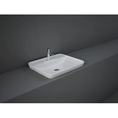 RAK CERAMICS - Lavabo empotrado rectangular 55x42cm blanco RAK CERAMICS - Lavabo empotrado rectangular 55x42cm blanco