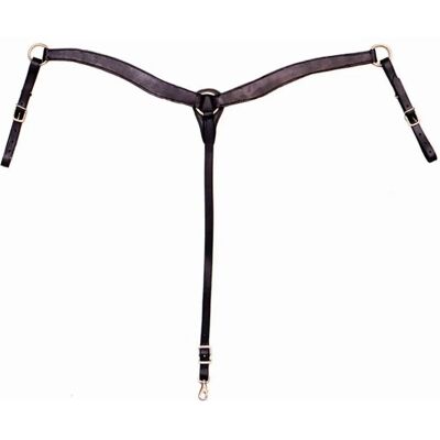 Tattini Western-Sattelpad - Schwarz - Vollleder Tattini Western-Sattelpad - Schwarz - Vollleder