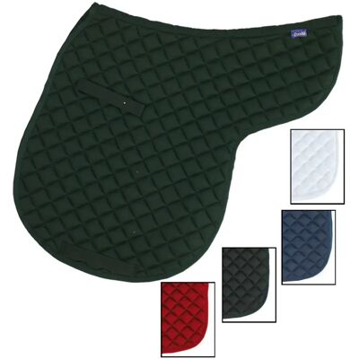 Daslö Baumwoll Quilt-Sattelunterlage - Hoch geschnitten - Farbfast Daslö Baumwoll Quilt-Sattelunterlage - Hoch geschnitten - Farbfast