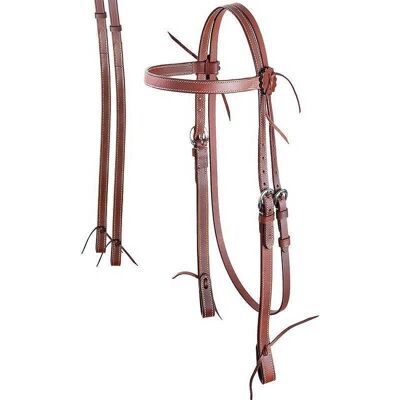 Tattini Pferdezaumzeug - Schwarz - Full - Leder Tattini Pferdezaumzeug - Schwarz - Full - Leder