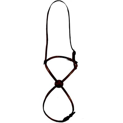 TATTINI Pferd gekreuztes Leder Nasenband - Pferdenase TATTINI Pferd gekreuztes Leder Nasenband - Pferdenase