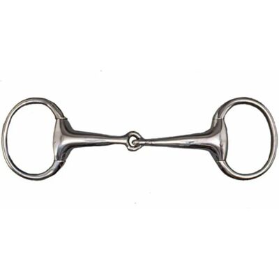 TATTINI Edelstahl Pferdebit - 23mm Maul, 70mm Ringe TATTINI Edelstahl Pferdebit - 23mm Maul, 70mm Ringe