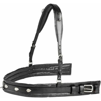 Collier de chasse pour chevaux TATTINI - Convient pour harnais - Publicité Collier de chasse pour chevaux TATTINI - Convient pour harnais - Publicité