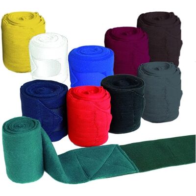 DASLÖ Pferdebandagen - Vollset 4 stk Elastisch Fleece DASLÖ Pferdebandagen - Vollset 4 stk Elastisch Fleece