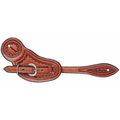 TATTINI Pferde-Sporenriemen mit Doppel-Loch - Pferdezubehör TATTINI Pferde-Sporenriemen mit Doppel-Loch - Pferdezubehör