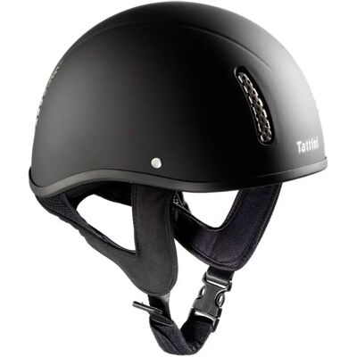 Tattini Helm 55 cm - Schwarz - CE VG1 Zugelassen Tattini Helm 55 cm - Schwarz - CE VG1 Zugelassen