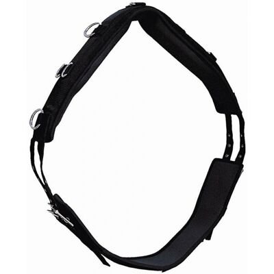 TATTINI Pferdehalsband - Voll in Neopren und Nylon verstärkt - Schwarz TATTINI Pferdehalsband - Voll in Neopren und Nylon verstärkt - Schwarz