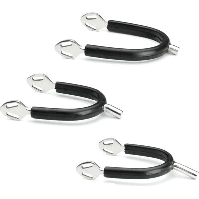 TATTINI Reitsporen - Rechts Gummifrau - Rechte Oberseite - Gummiüberzug TATTINI Reitsporen - Rechts Gummifrau - Rechte Oberseite - Gummiüberzug