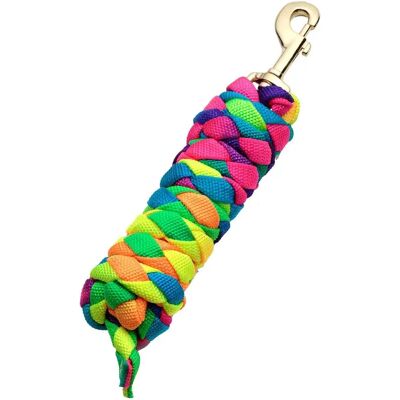 TATTINI - Longe en nylon multicolore - 190 cm - Corde de cheval - Publicité TATTINI - Longe en nylon multicolore - 190 cm - Corde de cheval - Publicité