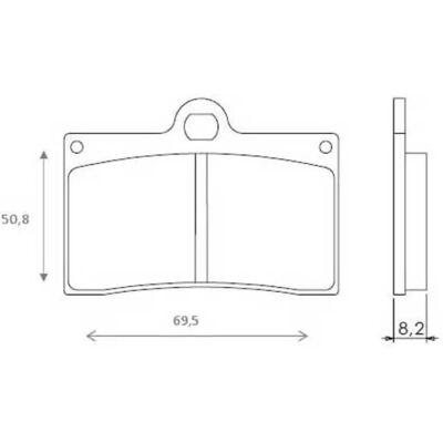 Brenta - Brenta Noir - Noir - Sintered - Brake pads - Publicité Brenta - Brenta Noir - Noir - Sintered - Brake pads - Publicité
