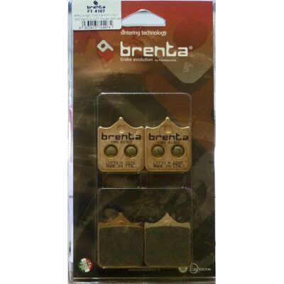 Pastillas de freno sinterizadas Brenta - Pastillas de freno para moto Pastillas de freno sinterizadas Brenta - Pastillas de freno para moto