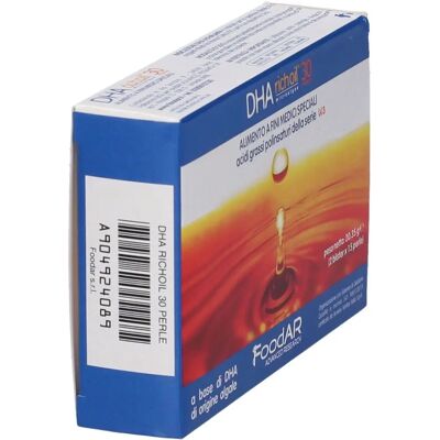 Foodar Srl DHA Richoil - Integratore di Omega-3 per Cervello & Occhi Foodar Srl DHA Richoil - Integratore di Omega-3 per Cervello & Occhi