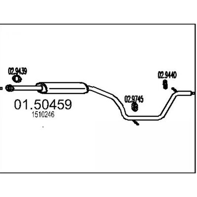 MTS - 01.50459 - 2.2L - Ford S-Max - Demper MTS - 01.50459 - 2.2L - Ford S-Max - Demper