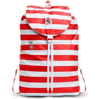 Invicta Minisac Faltbarer Rucksack - 8L Rot - Reisen & Freizeit Invicta Minisac Faltbarer Rucksack - 8L Rot - Reisen & Freizeit
