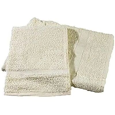 GABEL Ensemble de Serviettes Ecru 100% Coton - Qualité Italienne GABEL Ensemble de Serviettes Ecru 100% Coton - Qualité Italienne