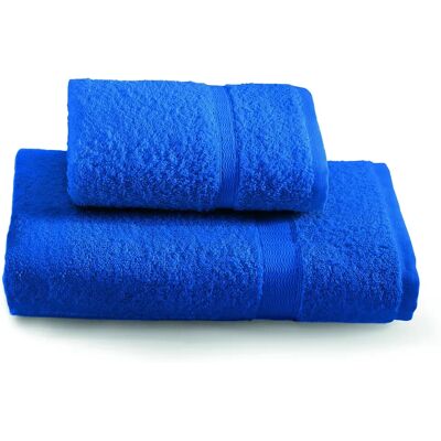 GABEL Tintunita & Co Set Asciugamani - Cotone, Blu Elettrico, 100x60 cm GABEL Tintunita & Co Set Asciugamani - Cotone, Blu Elettrico, 100x60 cm