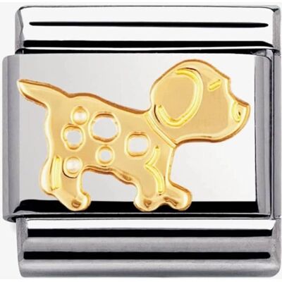 Nomination Gold Dog & Cat Charm Set - Classic Collection Nomination Gold Dog & Cat Charm Set - Classic Collection