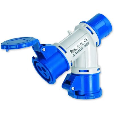 ROSI Stromverstärker 2 Steckdosen 230V IP54 - Power Multiplier ROSI Stromverstärker 2 Steckdosen 230V IP54 - Power Multiplier