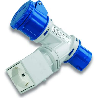 Adaptador de corriente ROSI con protección IP44 - Adaptador de corriente Adaptador de corriente ROSI con protección IP44 - Adaptador de corriente