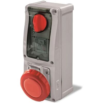 Rosi srl Presa interbloqueo con interruptor, 380V, 4 polos - Disyuntor Rosi srl Presa interbloqueo con interruptor, 380V, 4 polos - Disyuntor
