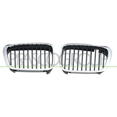 PRASCO BM0182014 Grille de Radiateur BMW Série 3 - Grille de radiateur, Côté gauche avant, Cadre chromé PRASCO BM0182014 Grille de Radiateur BMW Série 3 - Grille de radiateur, Côté gauche avant, Cadre chromé