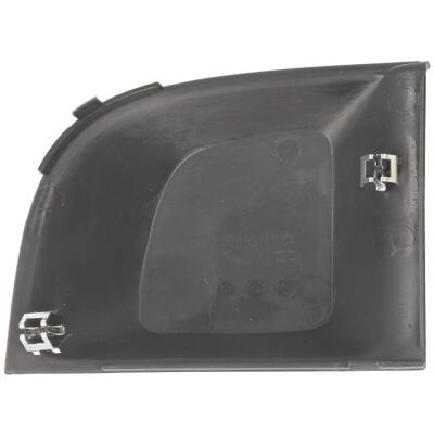Grille droite pour pare-chocs Fiat 500 - Grille de voiture Grille droite pour pare-chocs Fiat 500 - Grille de voiture