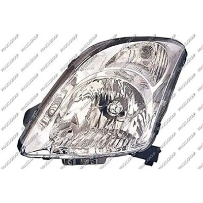 PRASCO SZ0344804 - Far stânga pentru Suzuki Swift 3, Cromat - Far PRASCO SZ0344804 - Far stânga pentru Suzuki Swift 3, Cromat - Far