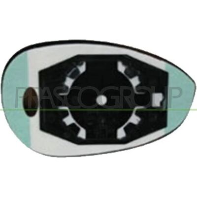 Prasco Modèle FT0307523 Verre de miroir extérieur - Miroir extérieur Prasco Modèle FT0307523 Verre de miroir extérieur - Miroir extérieur