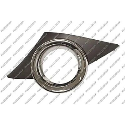 Peugeot 207 Cc Left Grille Chromed Fog Light Hole - Car Part Peugeot 207 Cc Left Grille Chromed Fog Light Hole - Car Part