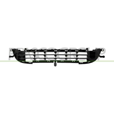Peugeot Lower Front Grill - 207 Phase 2 - Black Peugeot Lower Front Grill - 207 Phase 2 - Black