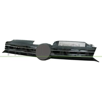 PRASCO VG0382001 Volkswagen Golf 6 Kühlergrill - Schwarz/Krom - Einfach zu installieren PRASCO VG0382001 Volkswagen Golf 6 Kühlergrill - Schwarz/Krom - Einfach zu installieren