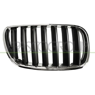 BMW X3 Chrom Grau Rechte Kühlergrill - Radiatorgrill BMW X3 Chrom Grau Rechte Kühlergrill - Radiatorgrill
