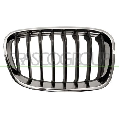 Prasco BM1232023 Schwarze/Chrom Rechte Vorderseite Kühlergitter - Radiator Grill Prasco BM1232023 Schwarze/Chrom Rechte Vorderseite Kühlergitter - Radiator Grill