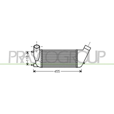 Prasco CI942N002 Intercooler - Powietrze-Powietrze, Woda-Powietrze, Peugeot Expert II Van, 807 MPV Prasco CI942N002 Intercooler - Powietrze-Powietrze, Woda-Powietrze, Peugeot Expert II Van, 807 MPV
